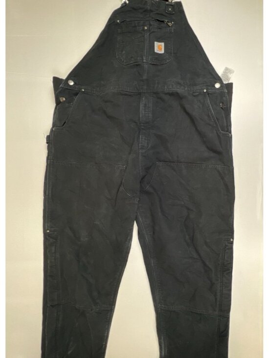 Carhartt Other - Carhartt Mens 4XL Tall Black Loose Fit Overalls Bibs Heavy Duty Workwear